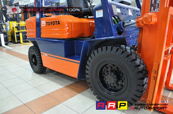 ขายรถโฟล์คลิฟท์มือสอง TOYOTA รุ่น 5FD25-19260 นำเข้าจากประเทศญี่ปุ่น 100\% ไม่เคยใช้งานในไทย ขายรถโฟล์คลิฟท์มือสอง TOYOTA รุ่น 5FD25-19260 นำเข้าจากประเทศญี่ปุ่น 100\% ไม่เคยใช้งานในไทย