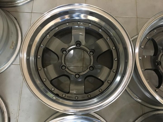 ขายล้อ SSR DUO TYPE-C 2 ชิ้นแท้ 15x8 ลบ1 6รูกระบะ ประมูลญี่ปุ่น ขายล้อ SSR DUO TYPE-C 2 ชิ้นแท้ 15x8 ลบ1 6รูกระบะ ประมูลญี่ปุ่น