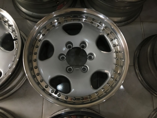 ขายล้อ WORK Deerfield 3 ชิ้นแท้ 17x7 ออฟ0 6รูกระบะ ประมูลญี่ปุ่น