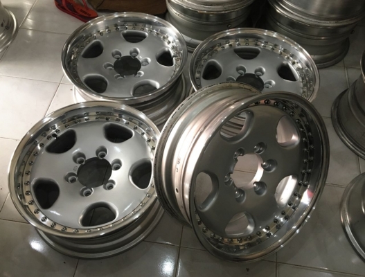 ขายล้อ WORK Deerfield 3 ชิ้นแท้ 17x7 ออฟ0 6รูกระบะ ประมูลญี่ปุ่น