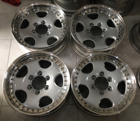 ขายล้อ WORK Deerfield 3 ชิ้นแท้ 17x7 ออฟ0 6รูกระบะ ประมูลญี่ปุ่น