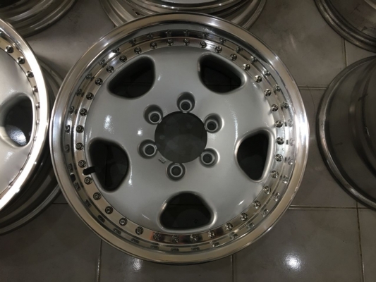 ขายล้อ WORK Deerfield 3 ชิ้นแท้ 17x7 ออฟ0 6รูกระบะ ประมูลญี่ปุ่น
