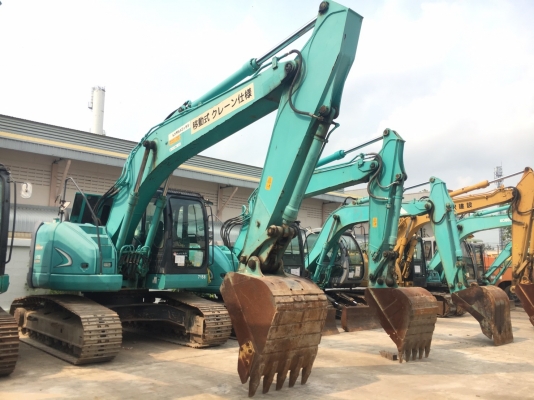 Kobelco SK225SR รถขุด ชั่วโมงทำงานน้อย นำเข้าจากญี่ปุ่น โทร. 080-6565422 (หนิง)