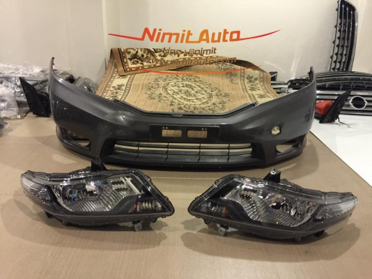 ชุดกันชนหน้าไฟหน้า Honda City Mc 2012