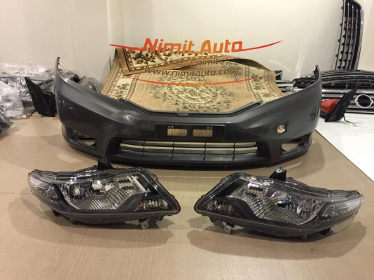 ชุดกันชนหน้าไฟหน้า Honda City Mc 2012