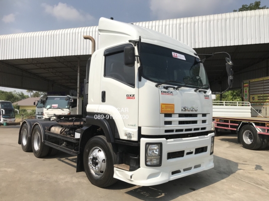 ขาย 10 ล้อหัวลาก ???? ISUZU GXZ360 EURO 3 รุ่นหน้าตึก เครื่องคอมมอลเรล 360 เเรงม้า เบรคทิฟฟี่กระจกไฟ