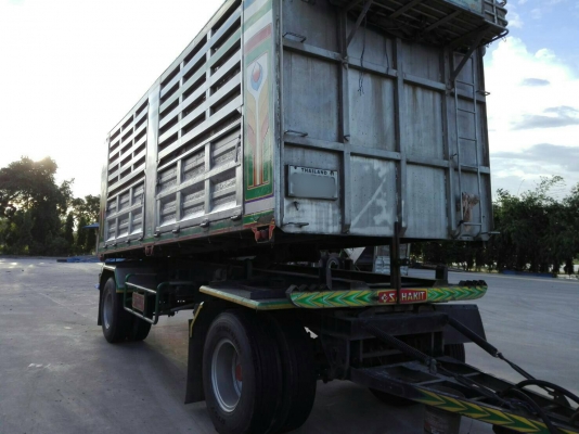 ขาย HINO 260 พ่วงแม่ลูก กระบะเหล็กเกษตร อู่ ส สหะกิจ  รถปี 47