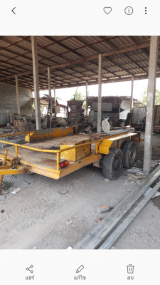 Komatsu pc30-7พร้อมเทเลอร์ แยกขายได้