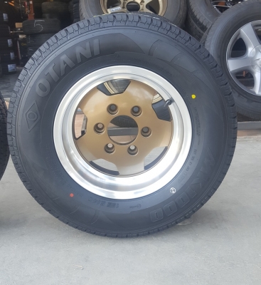 ล้อมือ2 ขอบ14 6รู139 ยางใหม่195R14   2 ล้อ