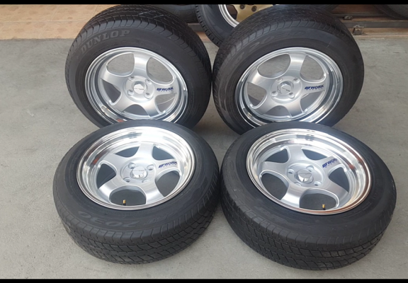 ล้อใหม่ S1 ขอบ15 ยางเปอร์เช็นปี 16   4 ล้อ