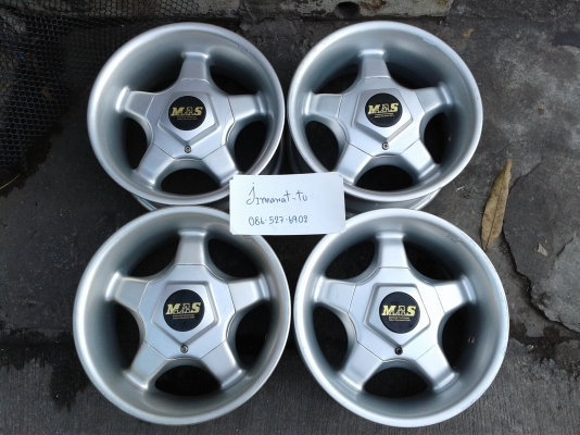 แม็ก M.A.S 15-5-139.7  กว้าง7นิ้ว ET-10 For Carlibian Vitara สภาพสวยใหม่ เก่าเก็บ