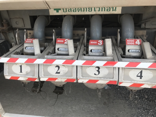 ขายIsuzu FVM 240 แรง ปี 52 ช่วงยาว 7.50 เมตร แทงค์โหลดล่าง 4 ช่อง 18,000 ลิตร พร้อมใช้