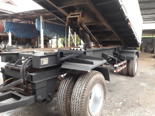 Hino 1J สมอทอง ปี 45 เครื่อง 260 แรง แม่ลูกดัมพ์สามมิตร พร้อมใช้งาน