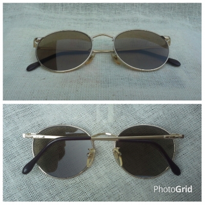 แว่นตาเจแปนิชวินเทจ ยุค '90s กรอบทอง KGP สีน้ำผึ้ง 22K หายาก ! โมเดลอาร์ติสท์ 'หยดน้ำ - จอ แว่นตาเจแปนิชวินเทจ ยุค '90s กรอบทอง KGP สีน้ำผึ้ง 22K หายาก ! โมเดลอาร์ติสท์ 'หยดน้ำ - จอ