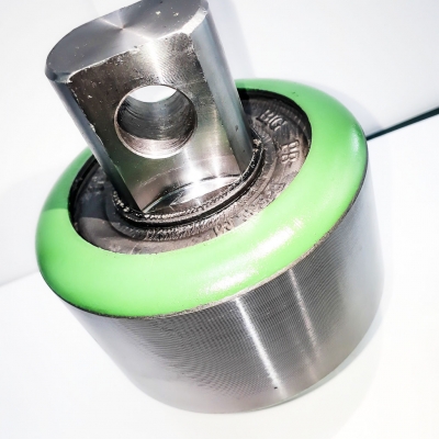 ลูกหมากร้อยคุณภาพสูง แกนหมุนได้ แบกหนักได้ 25 ตันขึ้นไป รับประกันแตก 3 เดือนเปลี่ยนได้