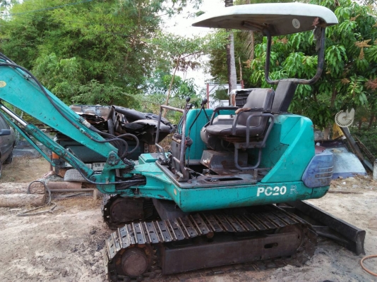 KOMATSU PC 20-7 รถใช้งานได้ ขายตามสภาพ ราคาไม่แพง