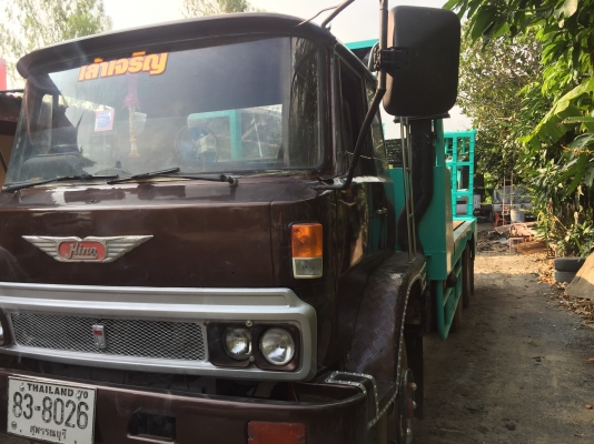 ขาย รถสิบล้อ HINO บรรทุกแม็คโคร-รถเกี่ยว 2เพลา เบรคทิฟฟี่ พร้อมใช้งาน