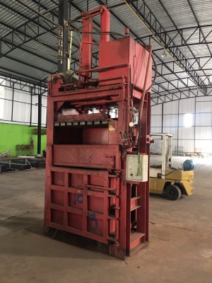 เครื่องอัดแนวตั้ง สองกระบอก