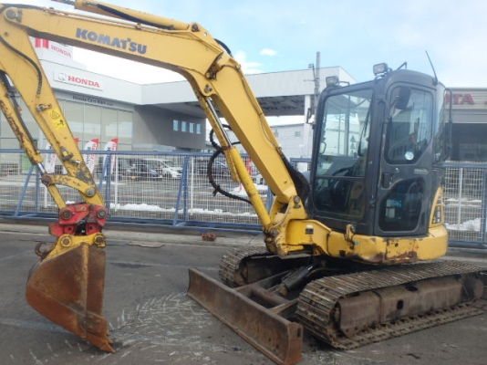 พบกันเร็วๆๆนี้ KOMATSU PC55US-3 สภาพเดิมๆจากญี่ปุ่น ถึงไทยเร็วๆนี้