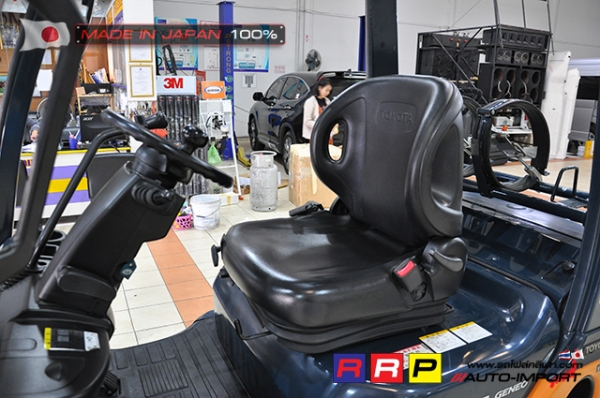 ขายรถโฟล์คลิฟท์มือสอง TOYOTA รุ่น 8FG15-35100 นำเข้าจากประเทศญี่ปุ่น 100\% ไม่เคยใช้งานในไทย