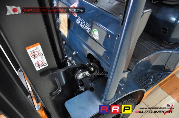 ขายรถโฟล์คลิฟท์มือสอง TOYOTA รุ่น 8FG15-35100 นำเข้าจากประเทศญี่ปุ่น 100\% ไม่เคยใช้งานในไทย