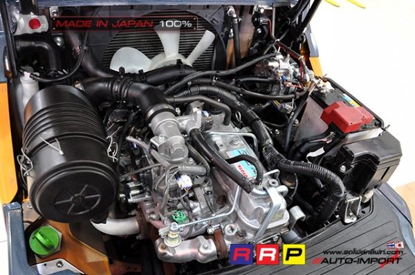 ขายรถโฟล์คลิฟท์มือสอง TOYOTA รุ่น 8FG15-35100 นำเข้าจากประเทศญี่ปุ่น 100\% ไม่เคยใช้งานในไทย