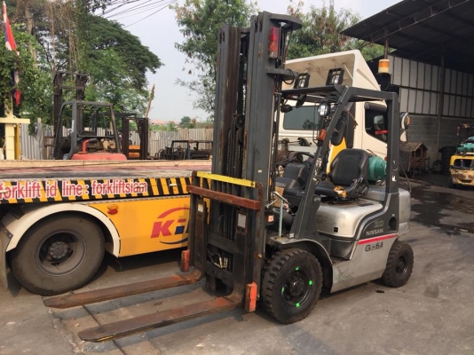 ์NISSAN FG20 L02 รถนอกเก่าญี่ปุ่น  เสา 6 เมตร  เกียร์ออโต้