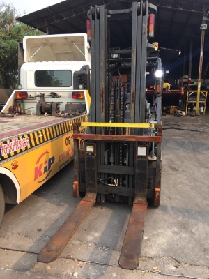 ์NISSAN FG20 L02 รถนอกเก่าญี่ปุ่น  เสา 6 เมตร  เกียร์ออโต้