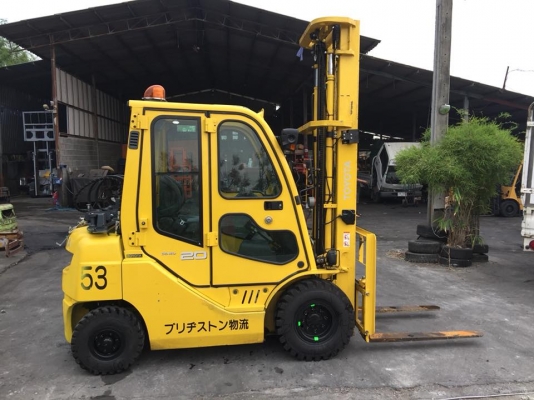 TOYOTA 8FG20  รถนอกเก่าญี่ปุ่น  เสา 6.5 เมตร  เกียร์ออโต้