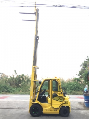 TOYOTA 8FG20  รถนอกเก่าญี่ปุ่น  เสา 6.5 เมตร  เกียร์ออโต้