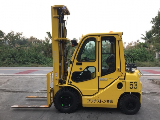 TOYOTA 8FG20  รถนอกเก่าญี่ปุ่น  เสา 6.5 เมตร  เกียร์ออโต้