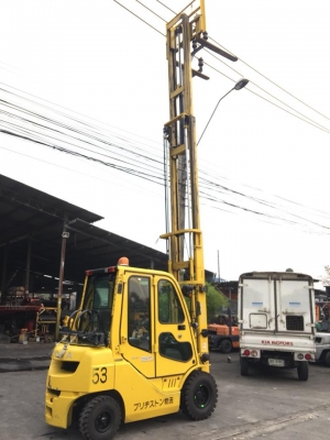 TOYOTA 8FG20  รถนอกเก่าญี่ปุ่น  เสา 6.5 เมตร  เกียร์ออโต้