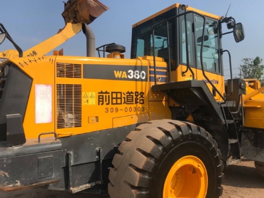 ขายรถตักล้อยาง KOMATSU WA380-6 ปี 2011 รถนอกนำเข้าจากญี่ปุ่น สภาพสวยพร้อมใช้งาน มีVDOการทำงานครับ ขายรถตักล้อยาง KOMATSU WA380-6 ปี 2011 รถนอกนำเข้าจากญี่ปุ่น สภาพสวยพร้อมใช้งาน มีVDOการทำงานครับ