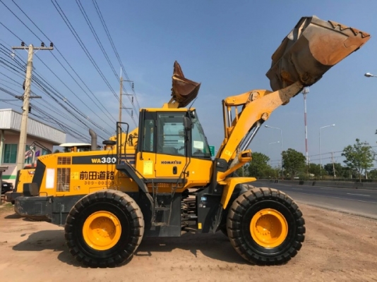 ขายรถตักล้อยาง KOMATSU WA380-6 ปี 2011 รถนอกนำเข้าจากญี่ปุ่น สภาพสวยพร้อมใช้งาน มีVDOการทำงานครับ ขายรถตักล้อยาง KOMATSU WA380-6 ปี 2011 รถนอกนำเข้าจากญี่ปุ่น สภาพสวยพร้อมใช้งาน มีVDOการทำงานครับ