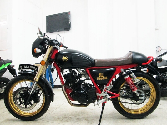 รับส่วนลด 9000 ขาย Stallion Centaur 150 Limited Edition โครงแดง ปี 2016 สภาพสวย