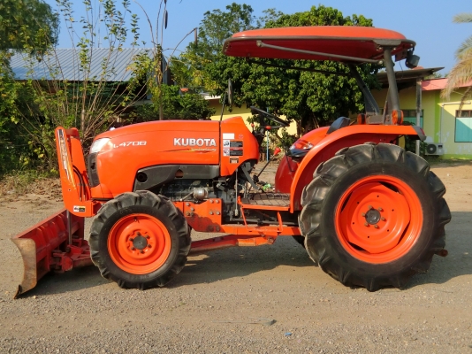 ❥สินค้าเข้าใหม่ L4708&raquo;&raquo;พร้อมใช้งาน  พร้อมอุปกรณ์ 3 ชิ้น โรตารี่+ผาน+ใบดันหน้า ราค395000บาท ทำงาน 1184ชม. ↠↠สนใจติดต่อสอบถาม↠0906910337 ⛽️พิกัดร้าน ส.เจริญแทรกเตอร์ อ. บางระกำ จ. พิษณุโลก