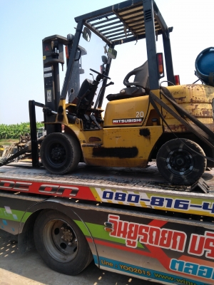 ขอบคุณลูกค้าจากอยุธยา ซื้อขายและจัดส่งแล้ว รถฟอร์คลิฟต์ MITSUBISHI FG20 รถเก่านอกนำเข้า ยังไม่เคยใช้งานในไทย เป็นเกียร์ออโต้ ใช้ได้ 2 ระบบ เครื่องดี ปั๊มดี ระบบดี ยกไม่ต้องเร่งเครื่อง มีเอกสารใบอินวอยซ์ มี VDO การทำงานให้ชม