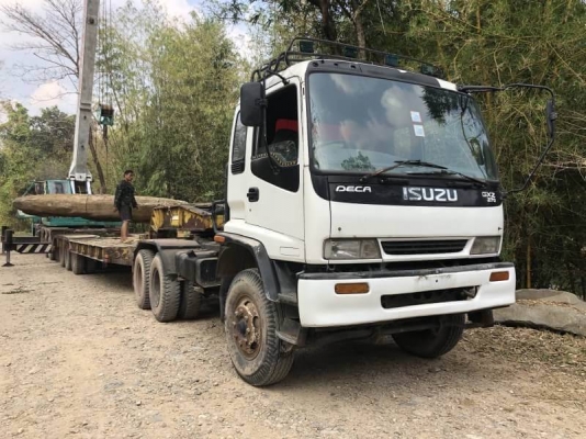 ขาย 1,080,000 หัวลาก 10 ล้อ+โลเบต 3 คาน อู่ ชุนชัย ISUZU DECA 270 ปี 40 เครื่องดี เกียร์ดี หัวบาง ยางดี คัสชีสวย เอกสารเล่มทะเบียน  รถอยู่  ปทุมธานี โทร 0967428942