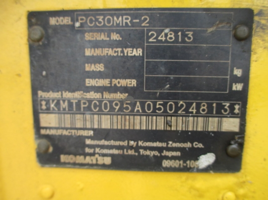ถึงไทยเร็วๆนี้ ขายรถขุดเล็ก PC30MR-2 ปี2006 นำเข้าตรงจากญี่ปุ่น รถสวย สภาพดี โทร. 092-929-9942 ธีรเทพ ถึงไทยเร็วๆนี้ ขายรถขุดเล็ก PC30MR-2 ปี2006 นำเข้าตรงจากญี่ปุ่น รถสวย สภาพดี โทร. 092-929-9942 ธีรเทพ