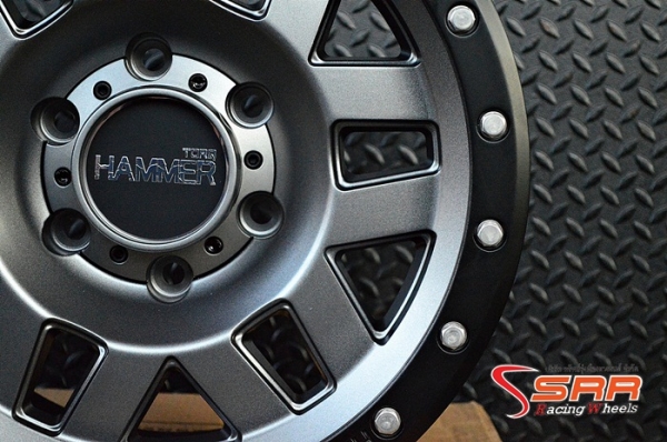 ล้อแม็กซ์ OFFROAD HAMMER HM-2 ขอบ16 นิ้ว สีกันเมทาลิก