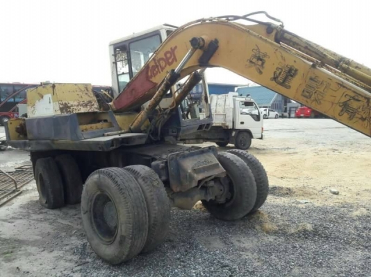 ขาย 395,000 แบคโฮล้อยาง 2 เพลา KOMATSU pw 100-3 เครื่องดี เกียร์แรง ปั้มแรง ยางดี รถพร้อมใช้ รถอยู่ สระบุรี 090-772-3710 090-772-3708