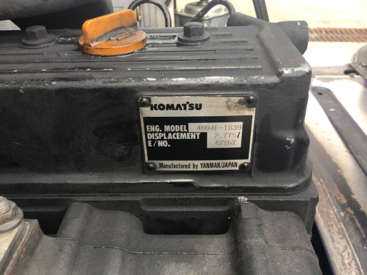 รถฟอร์คลิฟท์ Komatsu FD30T-14 ดีเซล 3 ตัน เสาสูง 4 เมตร รถพร้อมใช้งาน (มีคลิปกการทำงาน)