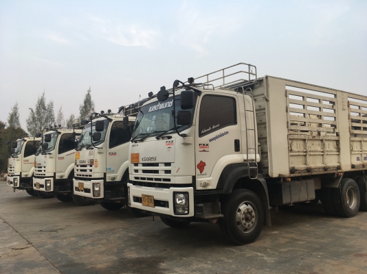 ขายด่วนรถพ่วงไม่ดั้ม 360 ปี56 ไมล์น้อย กะบะสามมิตร ใส่ของได้32.6ตัน สวยเดิมบาง