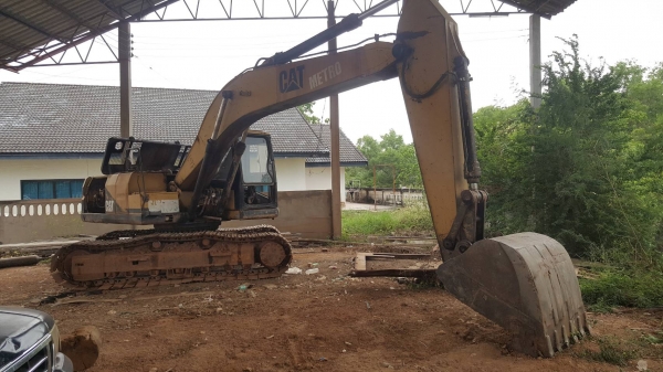 ขาย แบคโฮ CAT 320 Version.1 เครื่องเดิม ปั้มดี ไฟฟ้าตัดแล้ว เอกสารใบซื้อขาย ราคาต่อรองได้