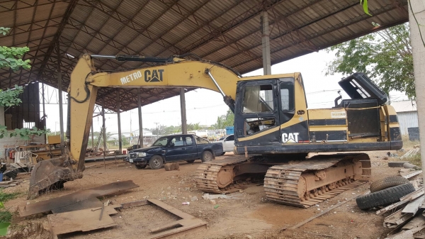ขาย แบคโฮ CAT 320 Version.1 เครื่องเดิม ปั้มดี ไฟฟ้าตัดแล้ว เอกสารใบซื้อขาย ราคาต่อรองได้