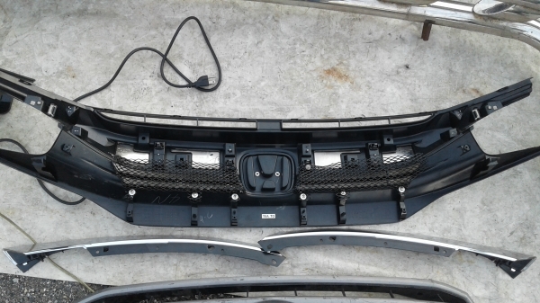 กระจังหน้าซีวีค 2017 ครบชุด