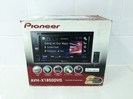 ขายวิทยุ 2 DIN PIONEER รุ่น AVH-X1850 จอ 6.1" ของใหม่