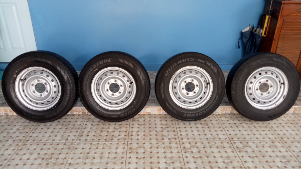 ล้อกะทะพร้อมยาง