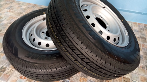 ล้อกะทะพร้อมยาง