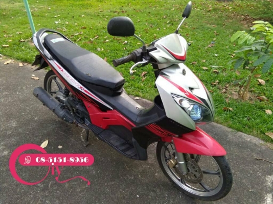 รถเดิมสวยๆ NOUVO MX ปี 53 เอกสารครบ เฟืองท้ายยังฟิต รถสวยและถูก ดูรถได้ที่เคหะร่มเกล้า
